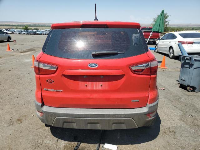 MAJ3S2FE4KC304395 - 2019 FORD ECOSPORT S წითელი ფოტო 6