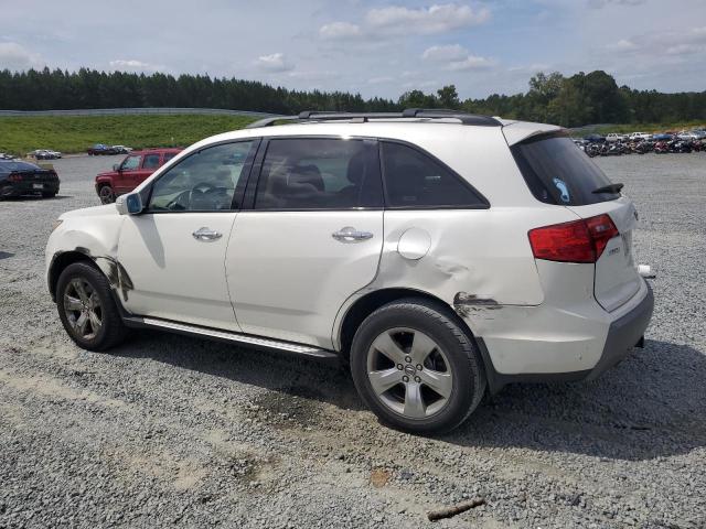 2HNYD28898H506540 - 2008 ACURA MDX SPORT WHITE photo 2