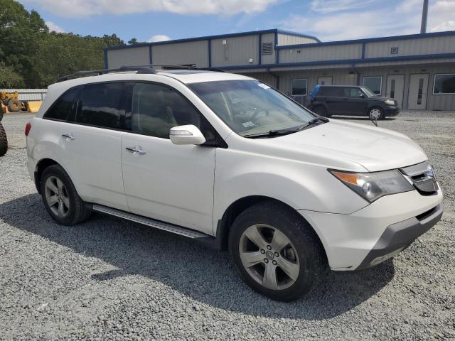 2HNYD28898H506540 - 2008 ACURA MDX SPORT WHITE photo 4