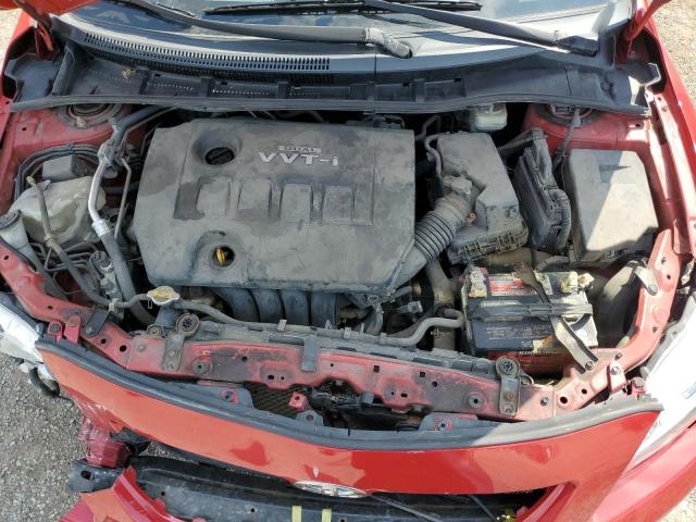 2T1BU40E49C050208 - 2009 TOYOTA COROLLA BASE 红色 照片 11
