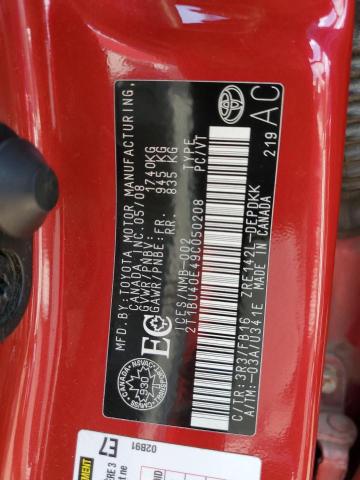 2T1BU40E49C050208 - 2009 TOYOTA COROLLA BASE 红色 照片 13