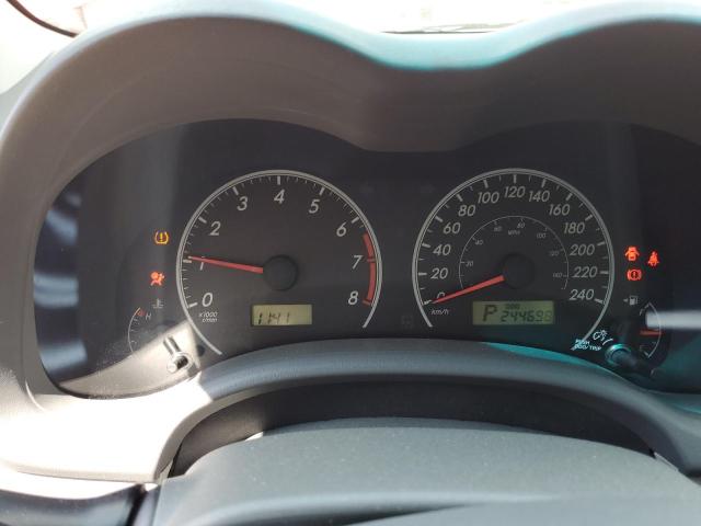 2T1BU40E49C050208 - 2009 TOYOTA COROLLA BASE 红色 照片 9