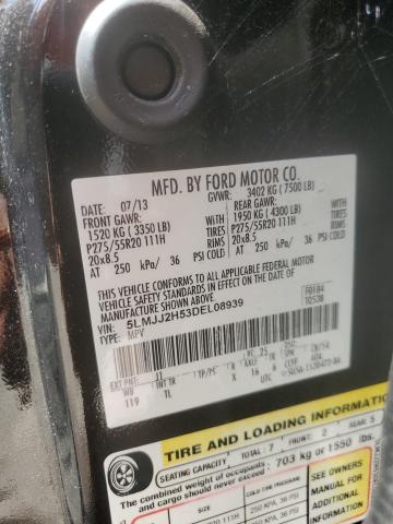 5LMJJ2H53DEL08939 - 2013 LINCOLN NAVIGATOR BLACK photo 13