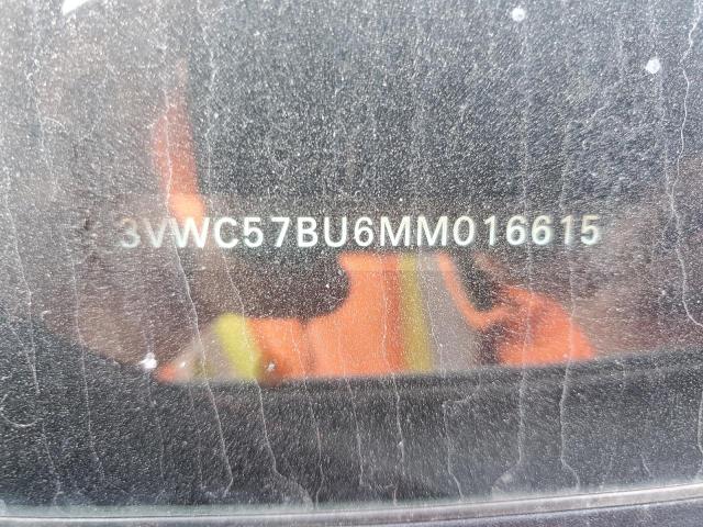 3VWC57BU6MM016615 - 2021 VOLKSWAGEN JETTA S WHITE photo 12