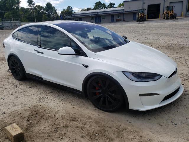 7SAXCBE69RF451959 - 2024 TESLA MODEL X WHITE photo 4