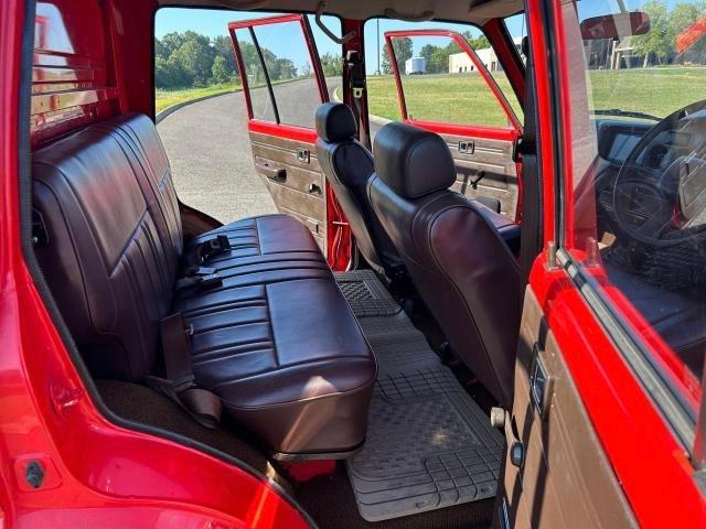 FJ62103262 - 1989 TOYOTA FJ LNDCRUI RED photo 6