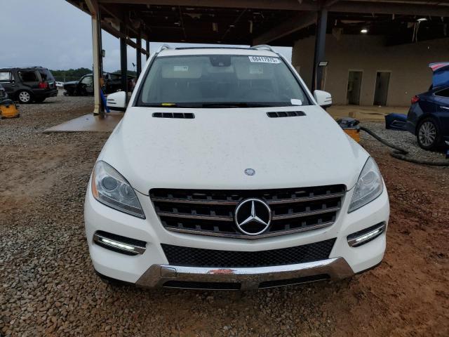 4JGDA5HB6CA074793 - 2012 MERCEDES-BENZ ML 350 4MATIC WHITE photo 5