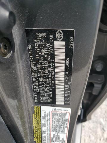 4T1BE32K16U677212 - 2006 TOYOTA CAMRY LE GRAY photo 12