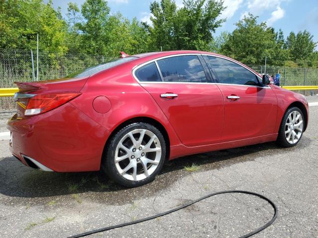 2G4GV5GV0D9184085 - 2013 BUICK REGAL GS RED photo 3