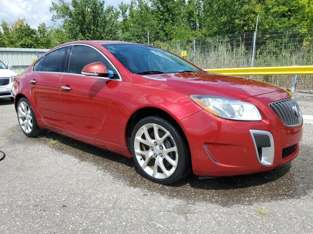 2G4GV5GV0D9184085 - 2013 BUICK REGAL GS RED photo 4