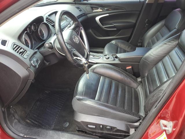 2G4GV5GV0D9184085 - 2013 BUICK REGAL GS RED photo 7