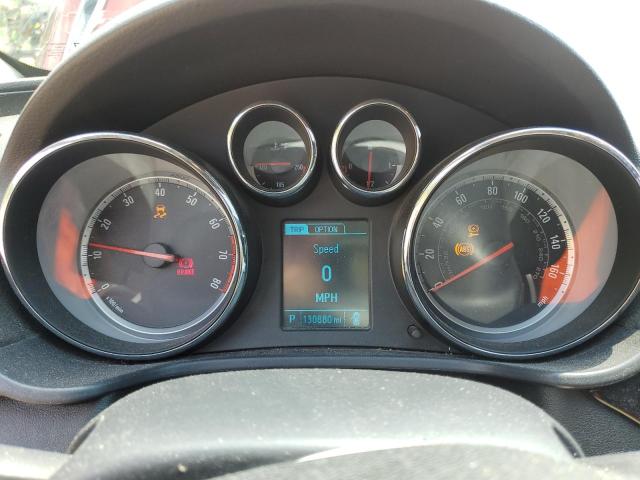 2G4GV5GV0D9184085 - 2013 BUICK REGAL GS RED photo 9