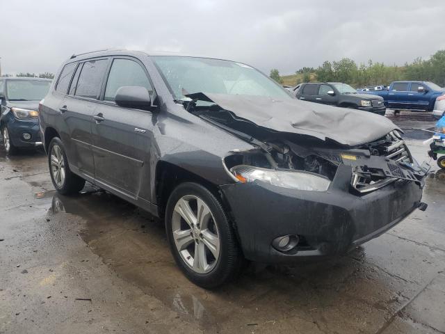 JTEES43A992143022 - 2009 TOYOTA HIGHLANDER SPORT GRAY photo 4