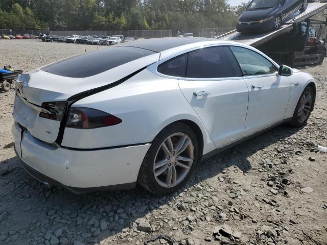 5YJSA1H13EFP58089 - 2014 TESLA MODEL S 白色 照片 3