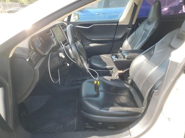5YJSA1H13EFP58089 - 2014 TESLA MODEL S 白色 照片 7