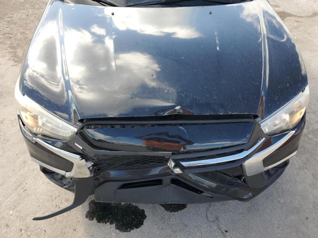 JA4AP3AU0KU018619 - 2019 MITSUBISHI OUTLANDER ES შავი ფოტო 12