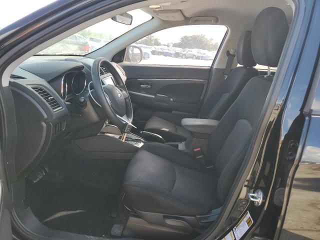 JA4AP3AU0KU018619 - 2019 MITSUBISHI OUTLANDER ES შავი ფოტო 7