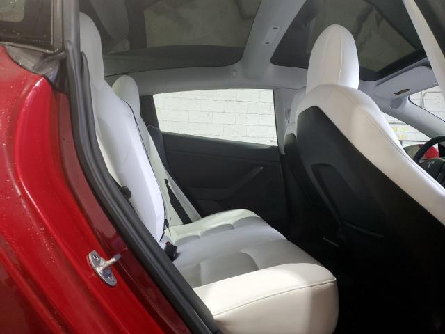 5YJ3E1EB9MF047923 - 2021 TESLA MODEL 3 红色 照片 10