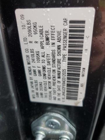 JH4CU2F69AC012025 - 2010 ACURA TSX GRAY photo 12