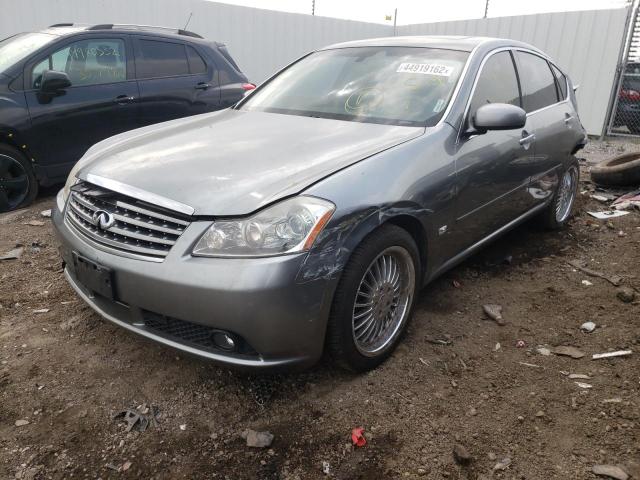 JNKAY01F46M250356 - 2006 INFINITI M35 BASE GRAY photo 2