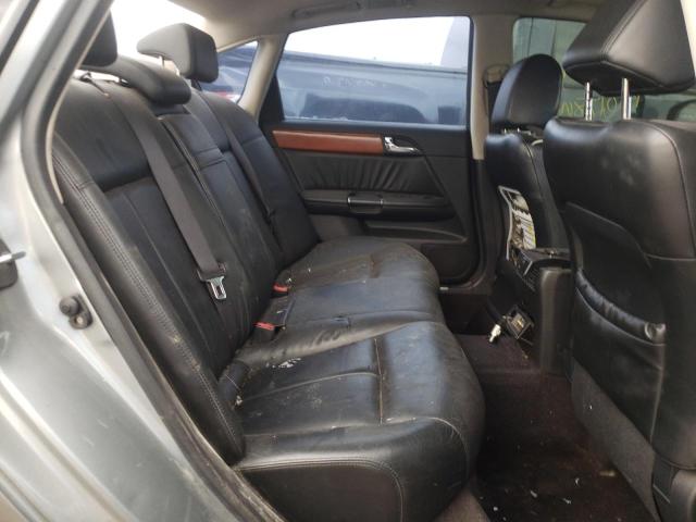 JNKAY01F46M250356 - 2006 INFINITI M35 BASE GRAY photo 6