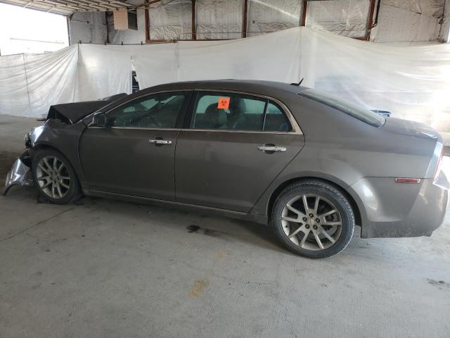 1G1ZE5EB9A4119121 - 2010 CHEVROLET MALIBU LTZ TAN photo 2