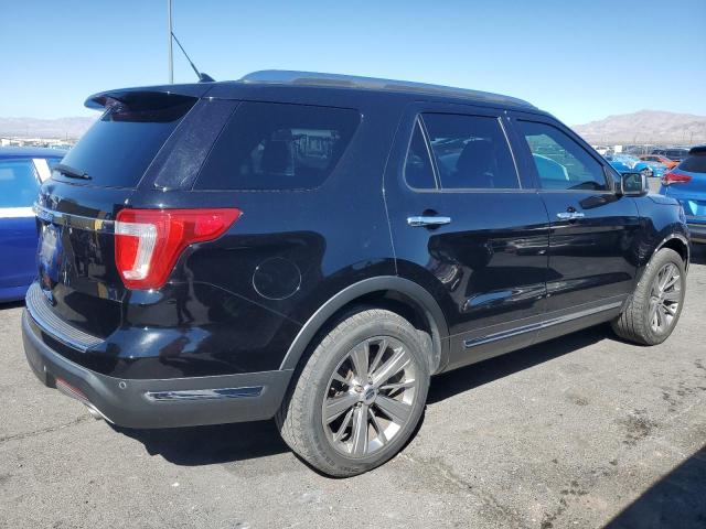 1FM5K7F87JGA70167 - 2018 FORD EXPLORER LIMITED შავი ფოტო 3