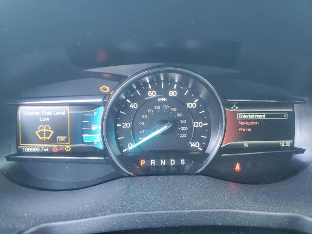 1FM5K7F87JGA70167 - 2018 FORD EXPLORER LIMITED შავი ფოტო 9