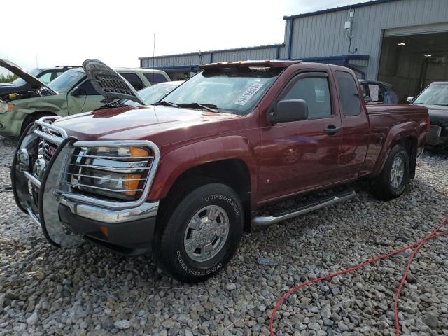 1GTDT19E478191222 - 2007 GMC CANYON MAROON photo 1