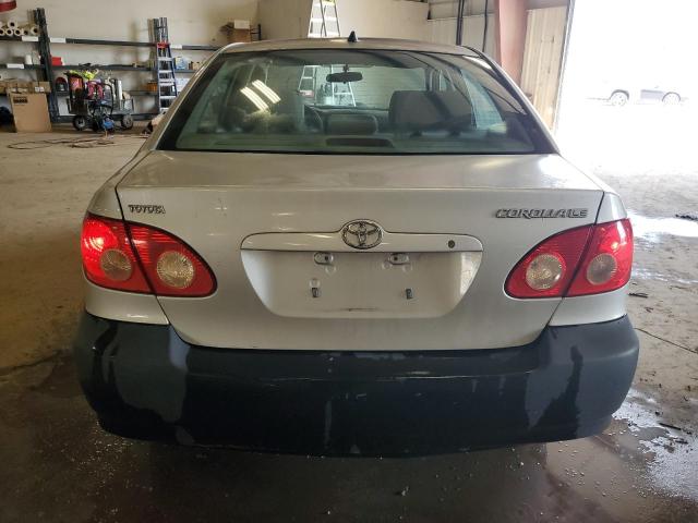 1NXBR30E75Z421804 - 2005 TOYOTA COROLLA CE SILVER photo 6