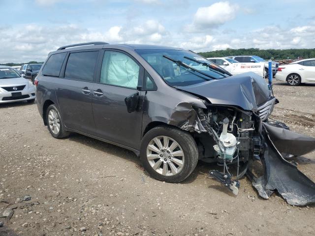 5TDDK3DC4FS098702 - 2015 TOYOTA SIENNA XLE GRAY photo 4