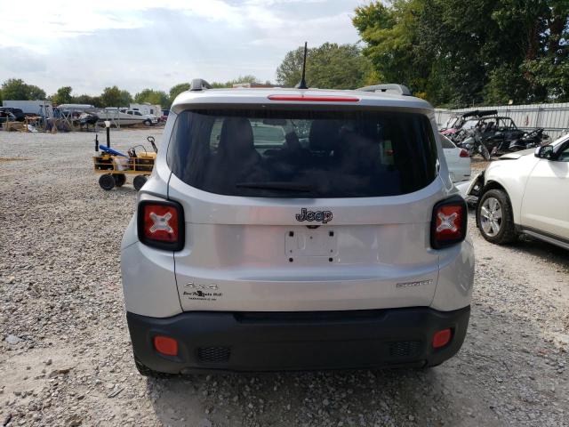 ZACCJBAB9HPE69776 - 2017 JEEP RENEGADE SPORT SILVER photo 6