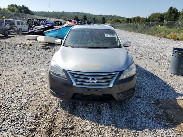 3N1AB7AP8FY326293 - 2015 NISSAN SENTRA S SILVER photo 5