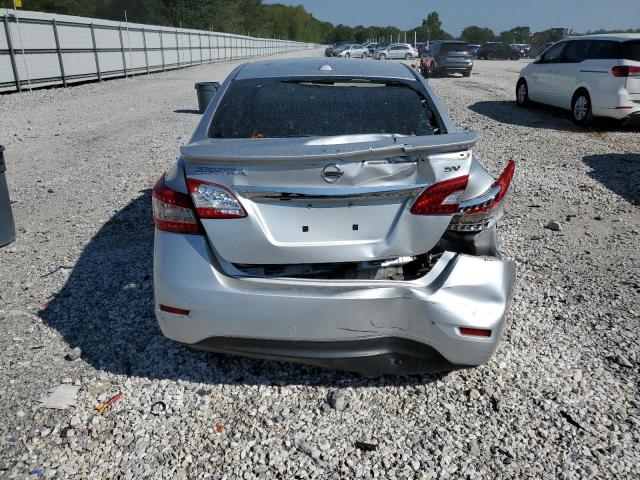 3N1AB7AP8FY326293 - 2015 NISSAN SENTRA S SILVER photo 6