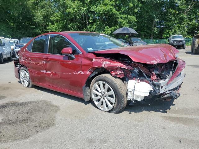4T1B11HK3KU778611 - 2019 TOYOTA CAMRY L RED photo 4