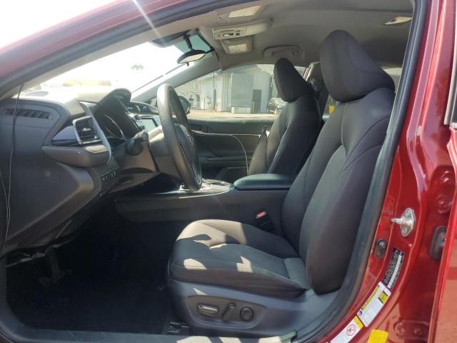 4T1B11HK3KU778611 - 2019 TOYOTA CAMRY L RED photo 7