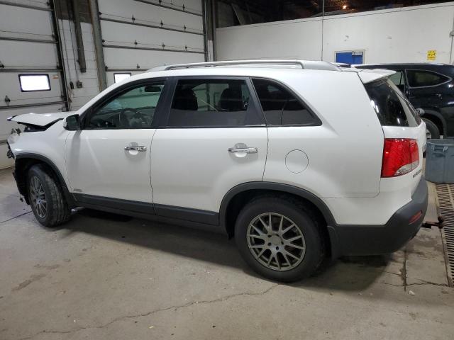 5XYKUDA29DG311639 - 2013 KIA SORENTO EX WHITE photo 2