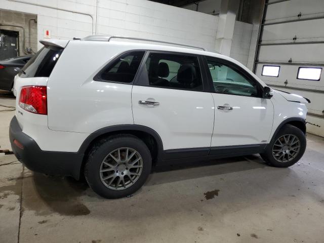 5XYKUDA29DG311639 - 2013 KIA SORENTO EX WHITE photo 3