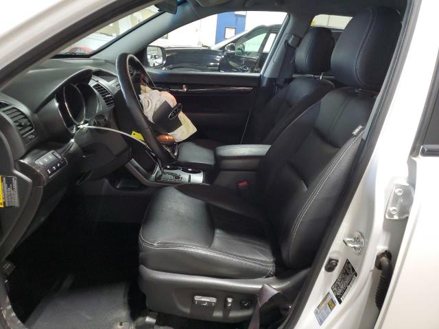 5XYKUDA29DG311639 - 2013 KIA SORENTO EX WHITE photo 7