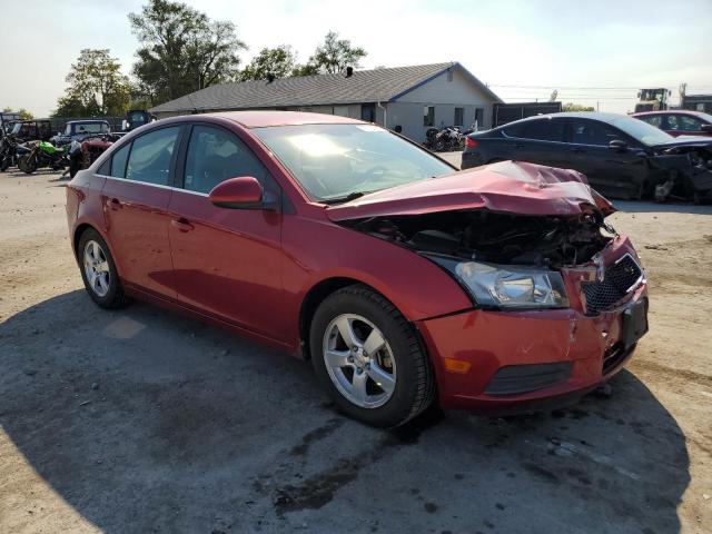 1G1PF5SC7C7126264 - 2012 CHEVROLET CRUZE LT RED photo 4