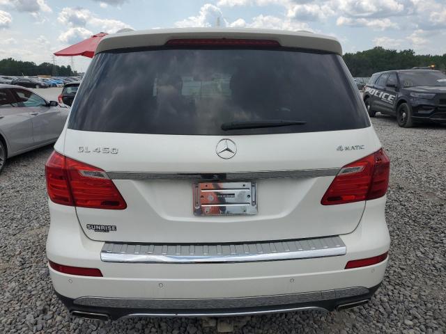 4JGDF7CE6EA373878 - 2014 MERCEDES-BENZ GL 450 4MATIC WHITE photo 6