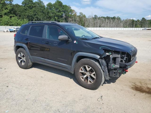 1C4PJMBB1EW158806 - 2014 JEEP CHEROKEE TRAILHAWK BLACK photo 4