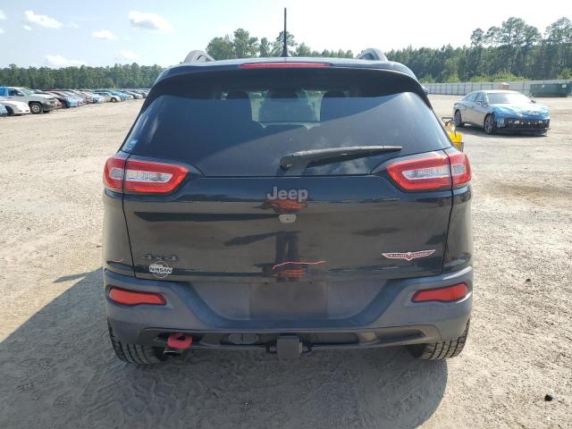 1C4PJMBB1EW158806 - 2014 JEEP CHEROKEE TRAILHAWK BLACK photo 6
