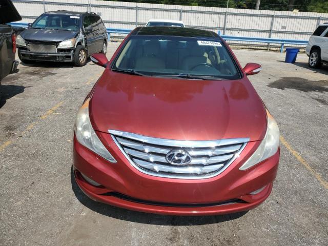 5NPEC4AB8DH505197 - 2013 HYUNDAI SONATA SE RED photo 5