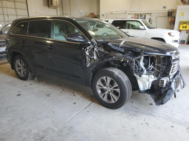 5TDJKRFH2FS110666 - 2015 TOYOTA HIGHLANDER XLE BLACK photo 4