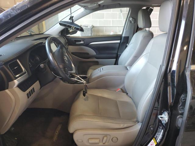 5TDJKRFH2FS110666 - 2015 TOYOTA HIGHLANDER XLE BLACK photo 7