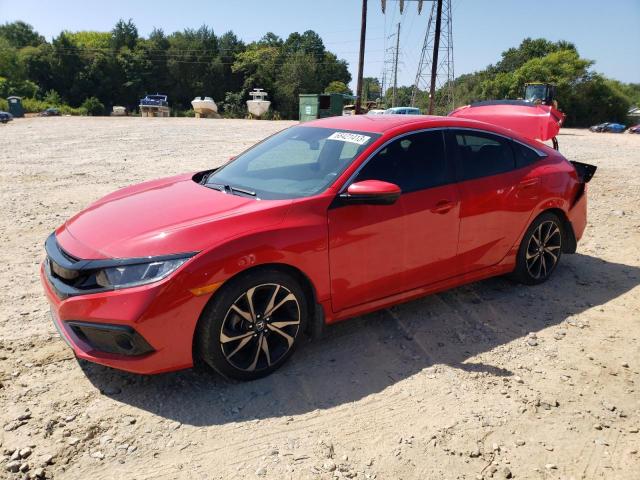 2HGFC2F87LH545558 - 2020 HONDA CIVIC SPORT 红色 照片 1