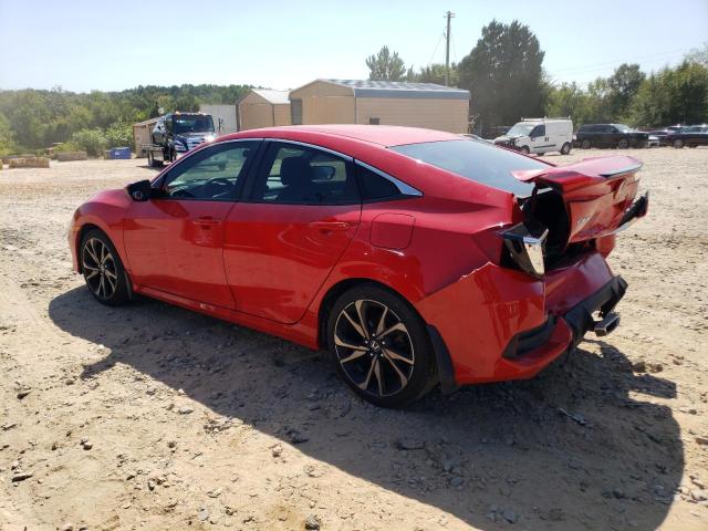2HGFC2F87LH545558 - 2020 HONDA CIVIC SPORT 红色 照片 2