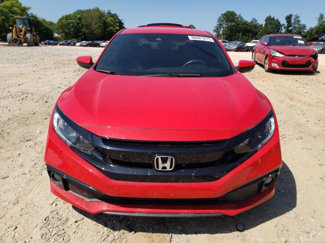 2HGFC2F87LH545558 - 2020 HONDA CIVIC SPORT 红色 照片 5