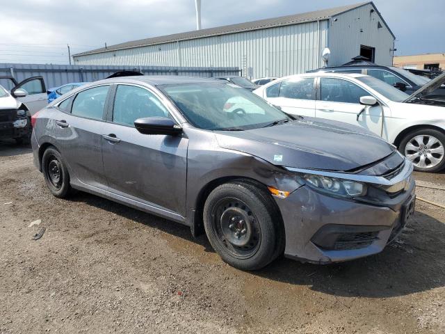 2HGFC2F58GH013103 - 2016 HONDA CIVIC LX GRAY photo 4